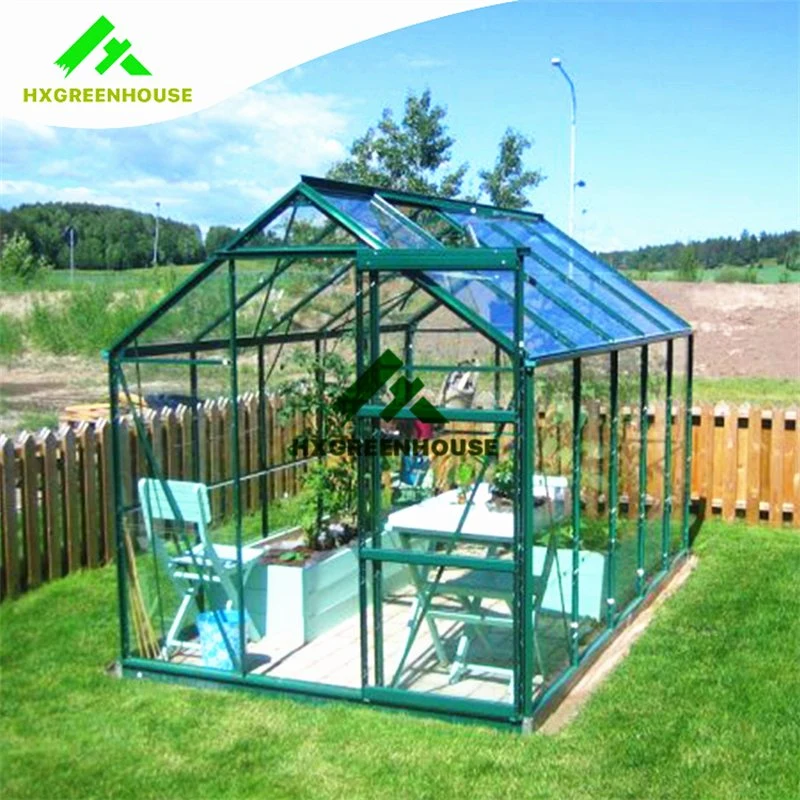 Glass House Kits Poly Tunnel Green House Farming House Glass Container Greenhouse Dome