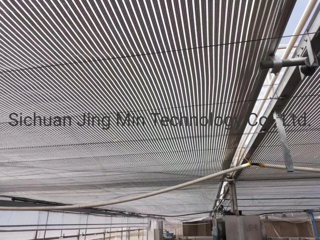 Agricultural Multi Span PE Film Vegetable Greenhouse with Cooling System