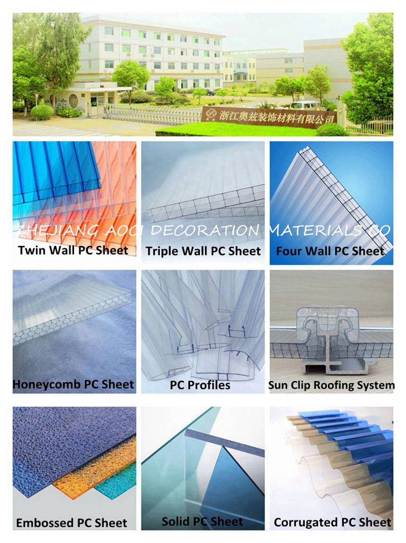 Plastic Sheet Install &amp; Accessories for Agricultural Greenhouse