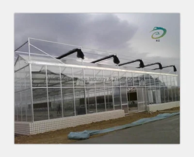 China Easy Assemble Polycarbonate PC Sheet Commercial Garden Greenhouse with Hydroponics/ Planting System/ Light System/ Agriculture/ Livestock Breeding